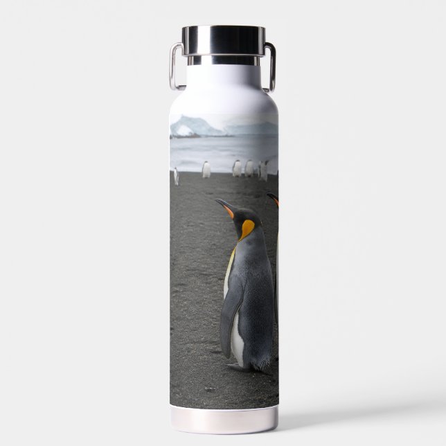 D'eau Créez Votre Propre Bouteille Isolée Faune Antarcti (Avant)