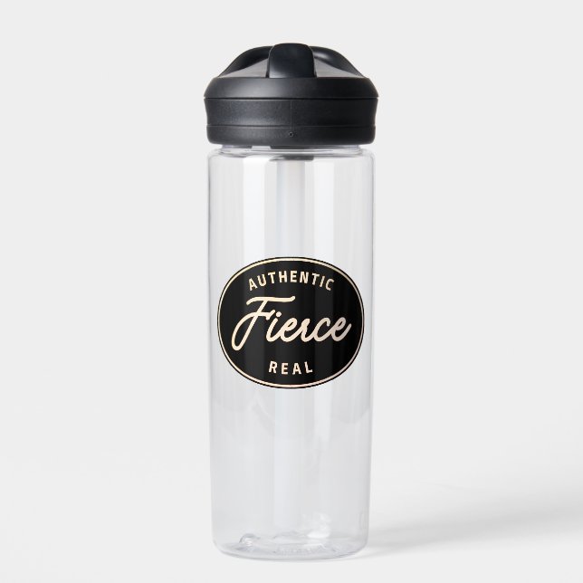 D'eau CUSTOMISEZ-LE ! 20 oz Bouteille d'eau, "Fierce... (Extérieur)