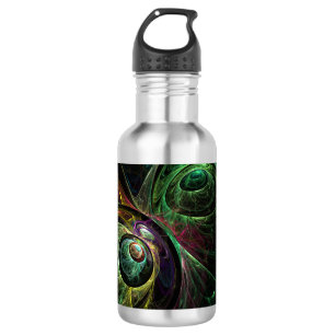 D'eau En Acier Inoxydable Bouteille d'art Abstraite OEil aux yeux