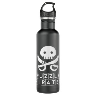 D'eau En Acier Inoxydable Bouteille de jolly roger