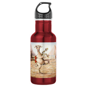 D'eau En Acier Inoxydable Bouteille de liberté de danse de chameau