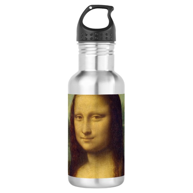 D'eau En Acier Inoxydable Bouteille de Mona Lisa (Devant)