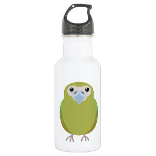 D'eau En Acier Inoxydable Bouteille de perroquet de Kakapo