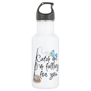 D'eau En Acier Inoxydable Bouteille de poisson 32 oz
