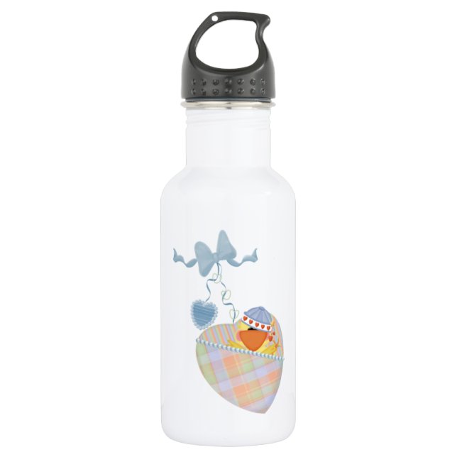 D'eau En Acier Inoxydable Bouteille Ducky-works 32 oz (Devant)