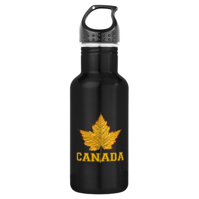 D'eau En Acier Inoxydable Bouteille souvenir Canada Varsity Canada (Devant)