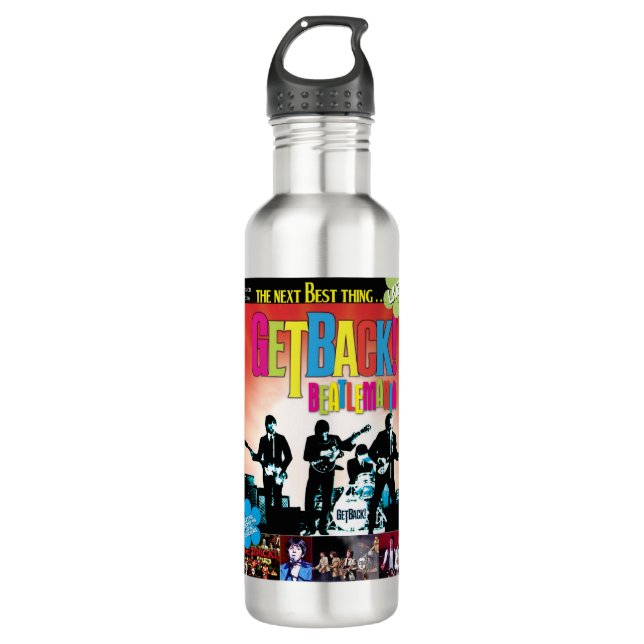 D'eau GetBack!® Beatlemania Poster officiel bouteille d' (Devant)