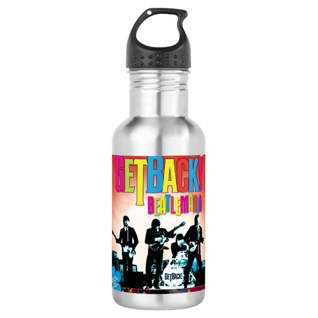 D'eau GetBack!® Beatlemania Poster officiel bouteille d' (Devant)