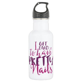 D'eau Je deviens payé pour avoir la jolie bouteille