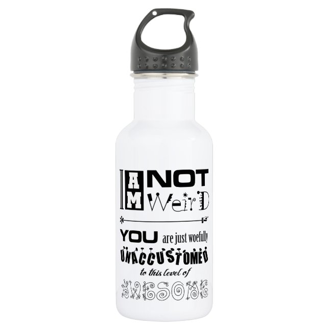 D'eau Je ne suis pas une étrange bouteille de liberté (Devant)
