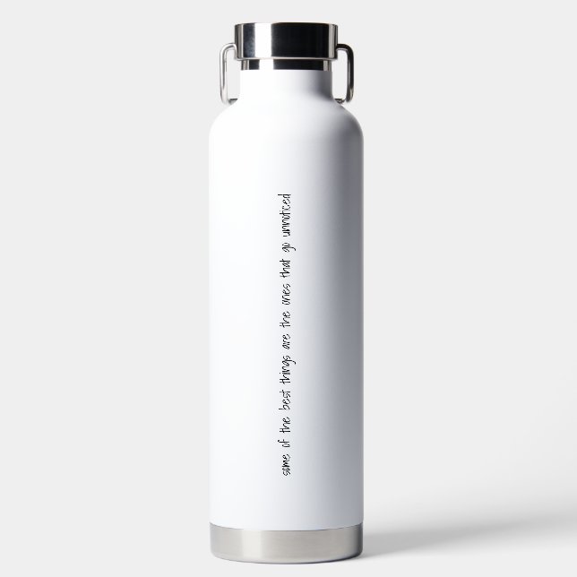 D'eau La meilleure chose Bouteille isolée sous vide (Avant)