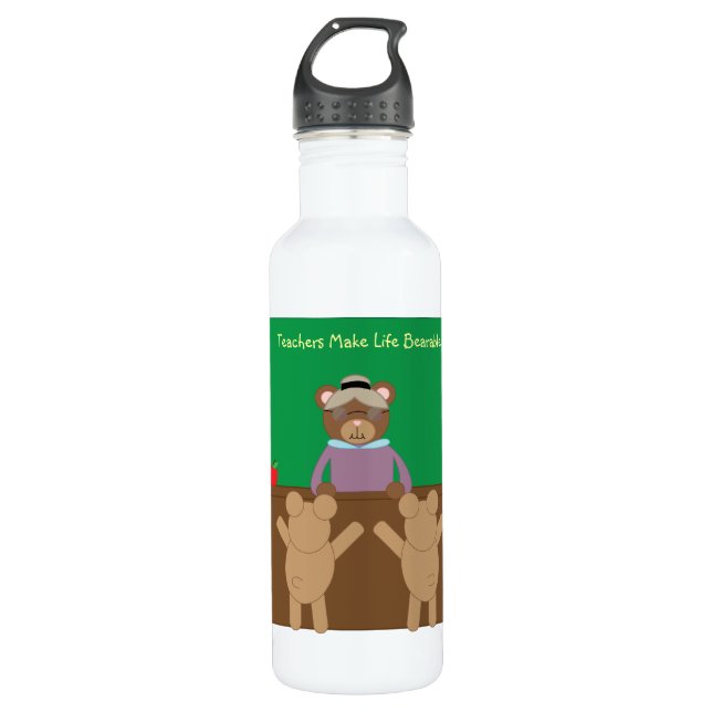 D'eau Les enseignants font la vie de la bouteille de lib (Devant)