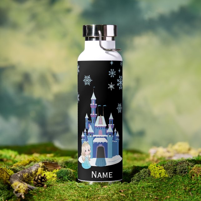 D'eau Nom personnalisé Bouteille de sport (Extérieur)