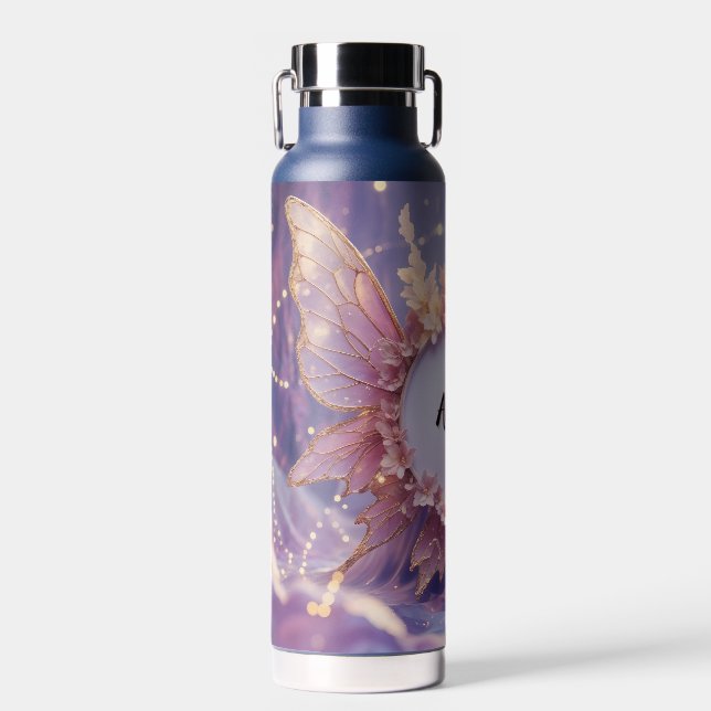 D'eau Nom personnalisé Fée Florale Thème : Bouteille d'e (Avant)