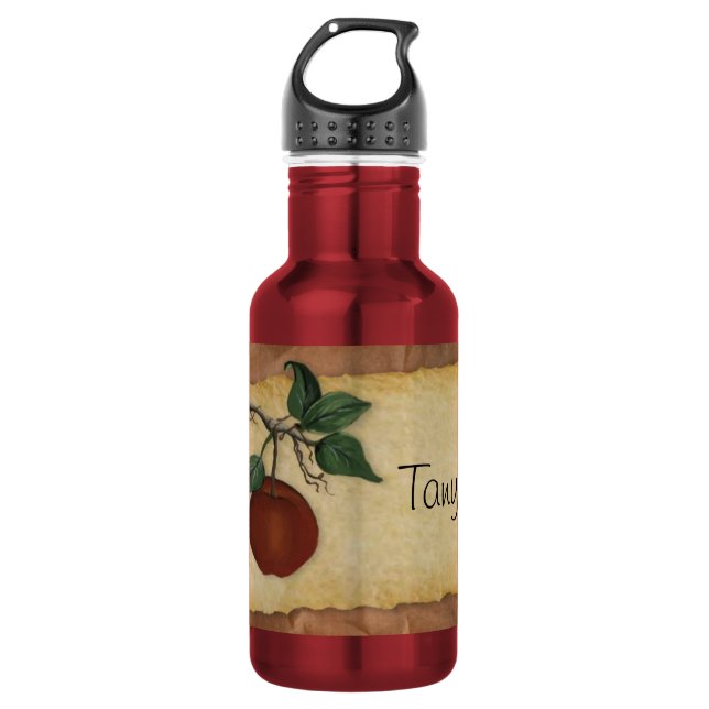 D'eau Nom personnalisé Orchard Pomme Boisson bouteille (Devant)