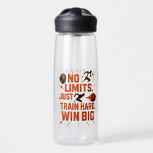 Pas De Limites Sport Bouteille Train Dur