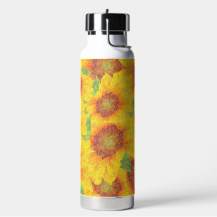 D'eau Tournesol Thématique Bouteille à eau chaude ou fro