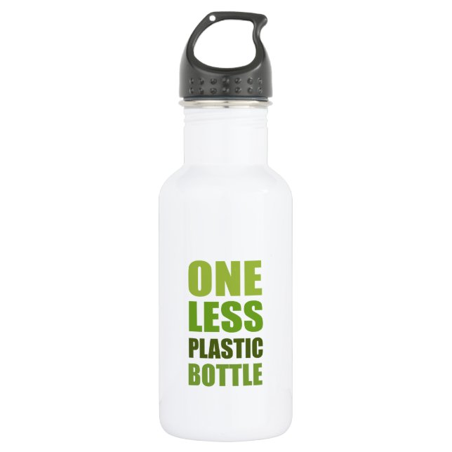 D'eau Un moins de bouteille en plastique 16 onces (Devant)