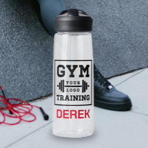 D'eau Votre Logo Ici Fitness Salle De Sport Bouteille D'