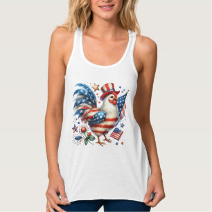 Débardeur 4 juillet Poulet Clipart-61531