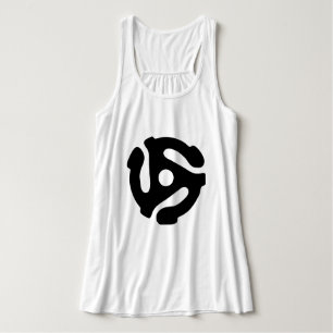 Débardeur Adaptateur vinyle de 7 pouces 45 tr/min insérez l'