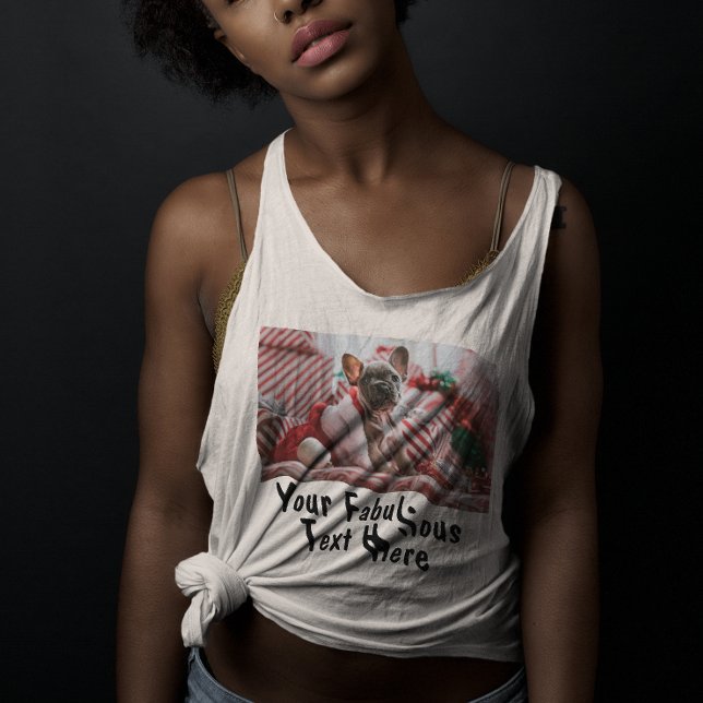 Débardeur Ajouter photo et texte Custom Hot Yoga (Créateur téléchargé)