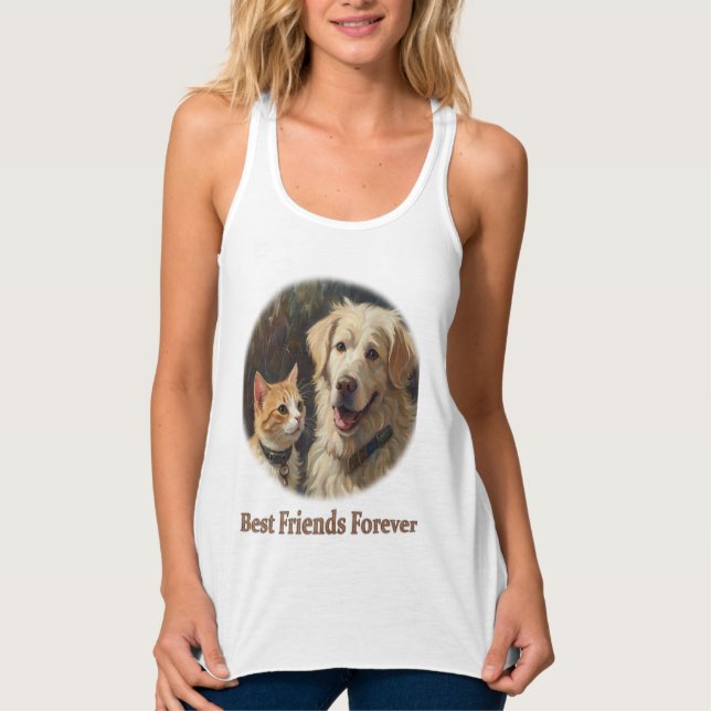 Débardeur Art animal (Devant)