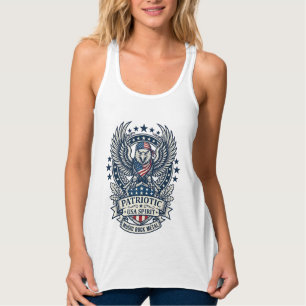 Débardeur Bandeau Patriotique Rocker Old Glory Musique Rock 