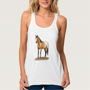 Débardeur Beau Cheval Appaloosa Quarter Buckskin