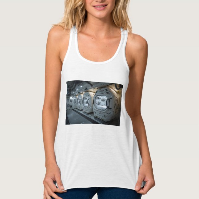 Débardeur Bella+Canvas Flowy Racerback Tank Top (Devant)