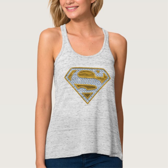 Débardeur Bijoux bleu supergirl (Devant)