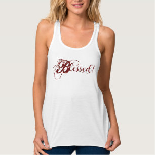 Débardeur Blessé Femme Flowy Racerback Tank (Rouge)