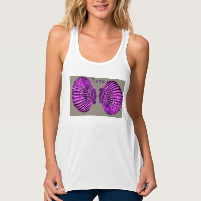 Débardeur Bras coquille de coquille de sirène Thunder_Cove (Devant)