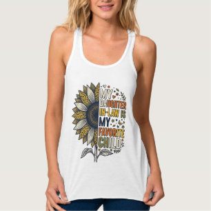 Débardeur Bru Sunflower Vintage Enfant Préféré Belle-Fille S