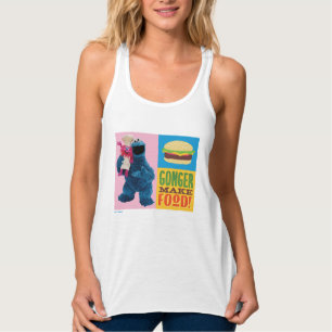 Débardeur Camion fourré de Cookie Monster   Gonger Make Food