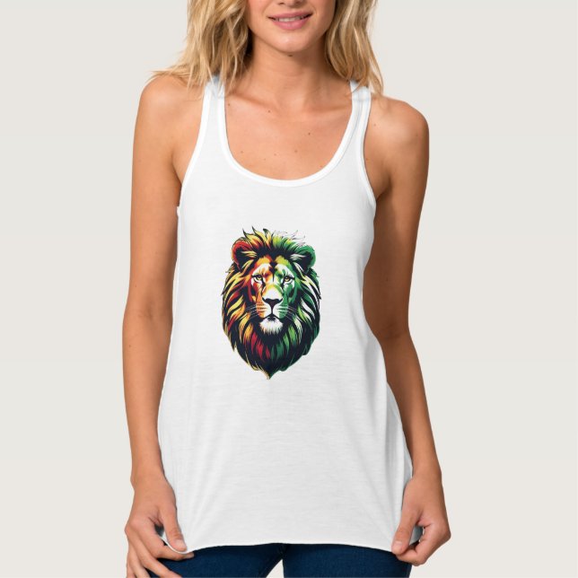 Débardeur Camiseta Jah Bless - Reggae Vibes Women's T-Shirt (Devant)