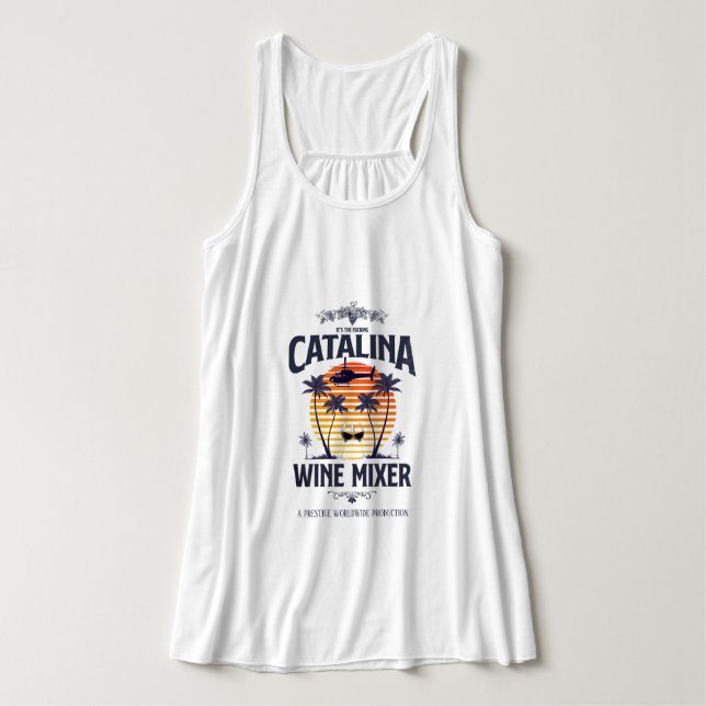 Débardeur Catalina Wine Mixer (Design devant)