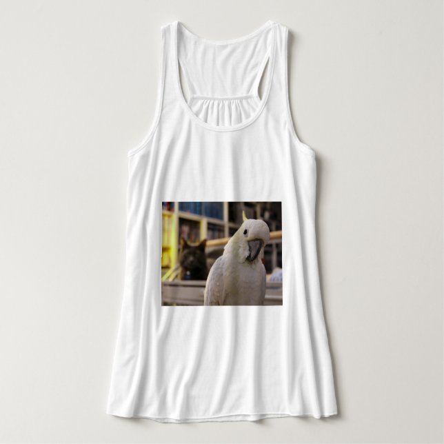 Débardeur C'est derrière moi...n'est-ce pas ? (Design devant)