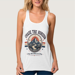 Débardeur Chase The Horizon Trail Running Club T-shirt vinta