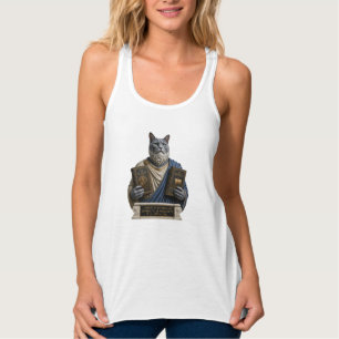 Débardeur Chat Russe Bleu Homère