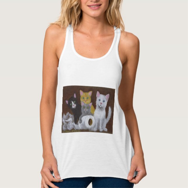 Débardeur Chatons joueurs (Devant)
