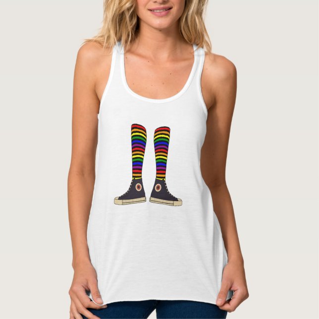 Débardeur Chaussettes LGBT (Devant)