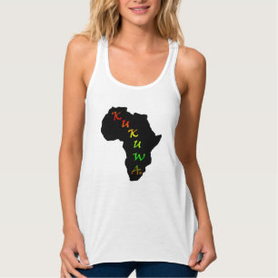 Débardeur Chemise continente africaine de Kukuwa®