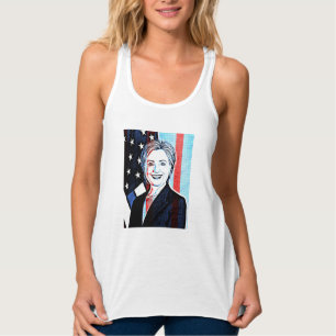 Débardeur Chemise d'Art numérique Hilary Clinton