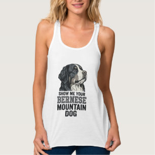 Débardeur Chemise de conception de gravure vintage de chien