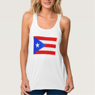 Débardeur Chemise de drapeau de Porto Rico