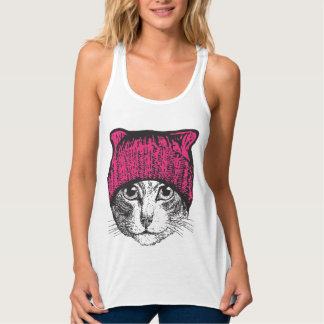 Débardeur Chemise de protestation de Pussyhat - casquette de