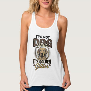 Débardeur Chemise drôle vintage de cheveux de chien Retrieve