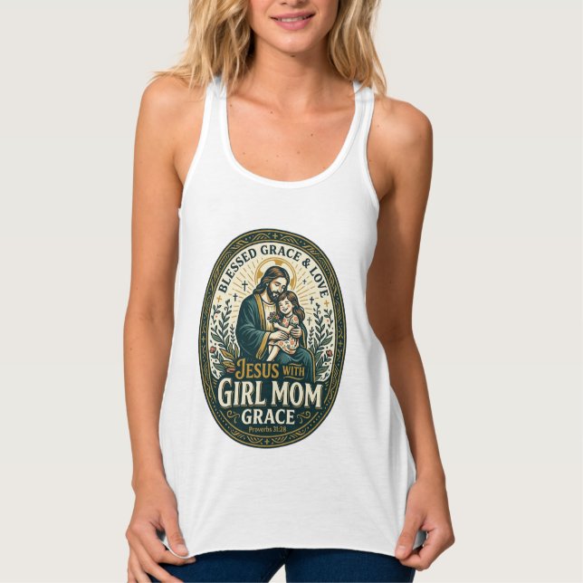 Débardeur Chemise Jésus Maternité Micro Identités Foi Base (Devant)