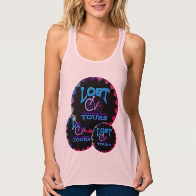 Débardeur Chemise sans manches CycleNuts Triple LoST (Devant)